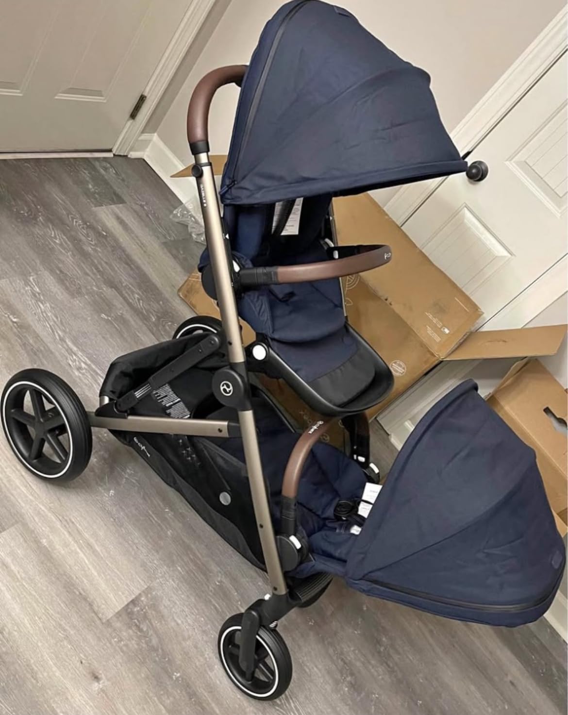 Cybex eGazelle/Gazelle S Second Seat, Moon Black customer photo 1