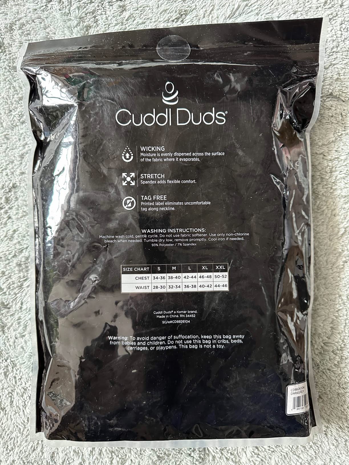 Cuddl Duds Mens Heavyweight Cold Weather Fleece Lined Thermal Set - Long Sleeve Shirt & Leggings customer photo 1