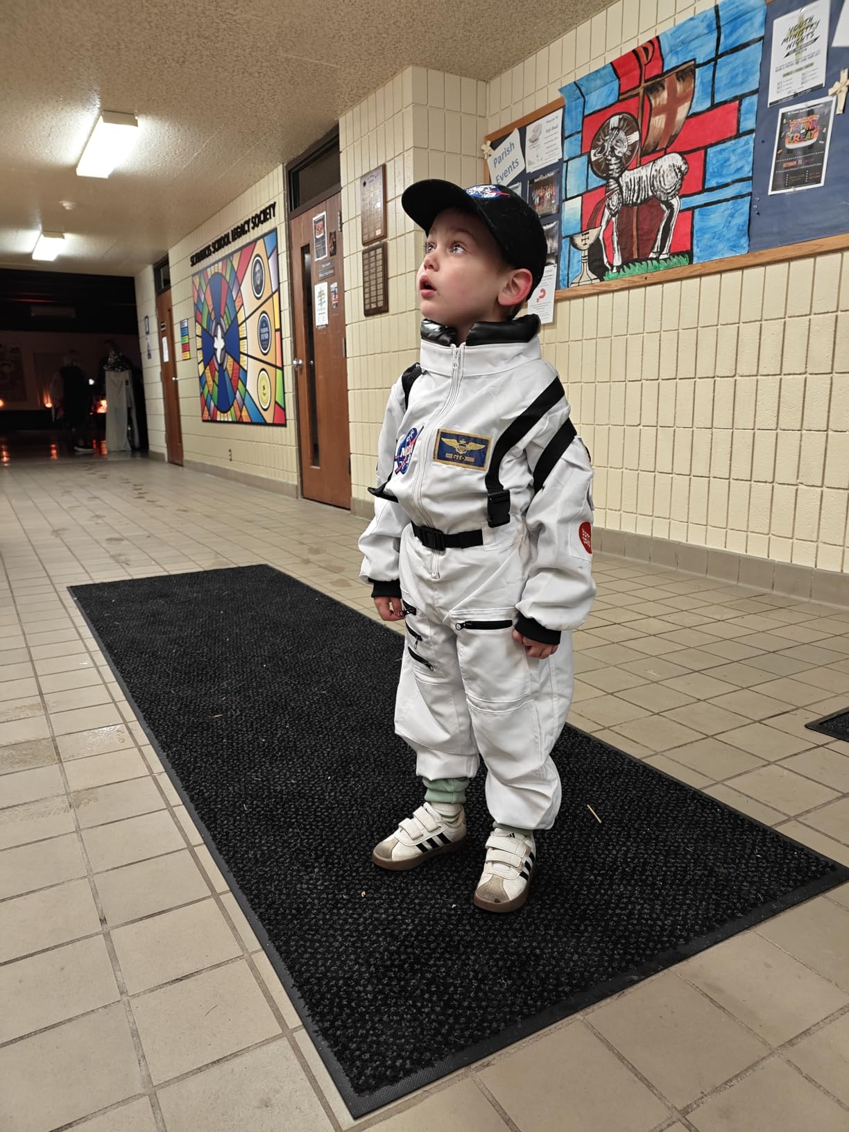 Born Toys 6-in-1 Toddler Dress Up Clothes for Boys & Girls Ages 3-7, Firefighter, Astronaut, Construction, Scientist, Pirate, and Office Pretend Play Set, Washable Costumes for Kids, Gift Ready Set customer photo 1