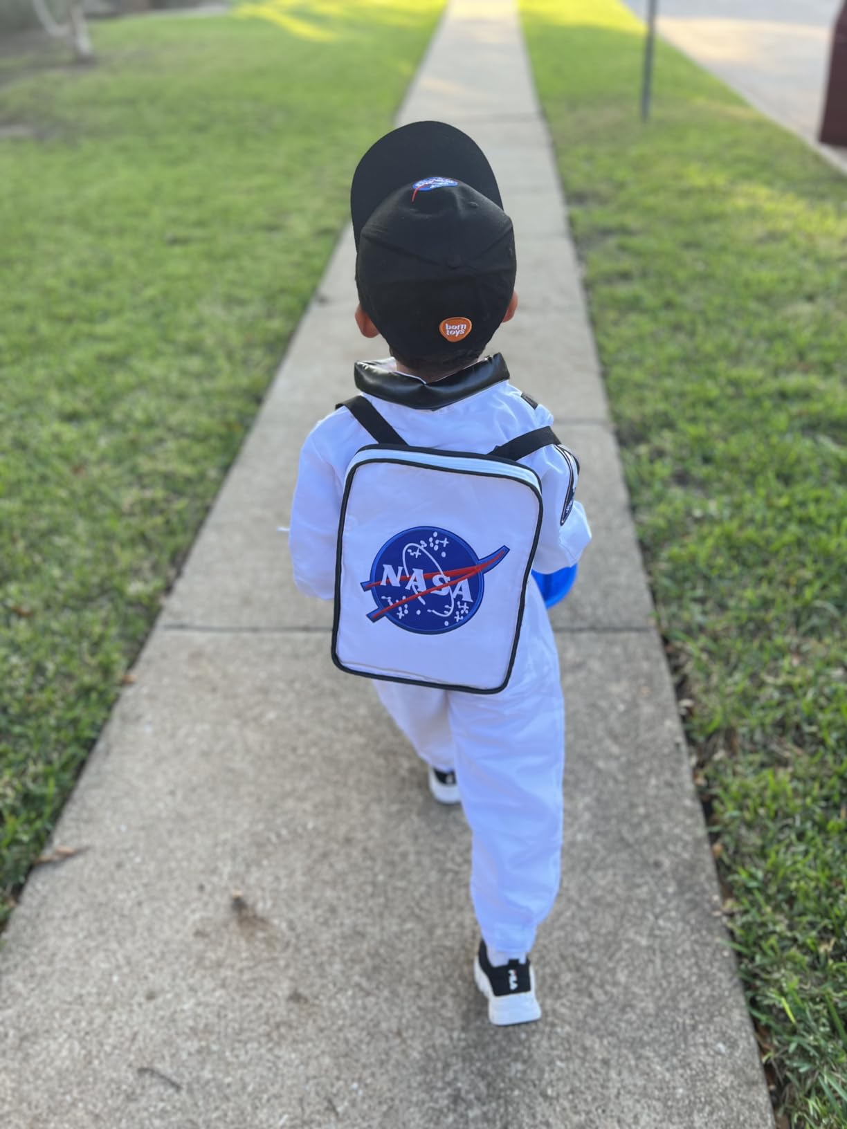 Born Toys 6-in-1 Toddler Dress Up Clothes for Boys & Girls Ages 3-7, Firefighter, Astronaut, Construction, Scientist, Pirate, and Office Pretend Play Set, Washable Costumes for Kids, Gift Ready Set customer photo 2
