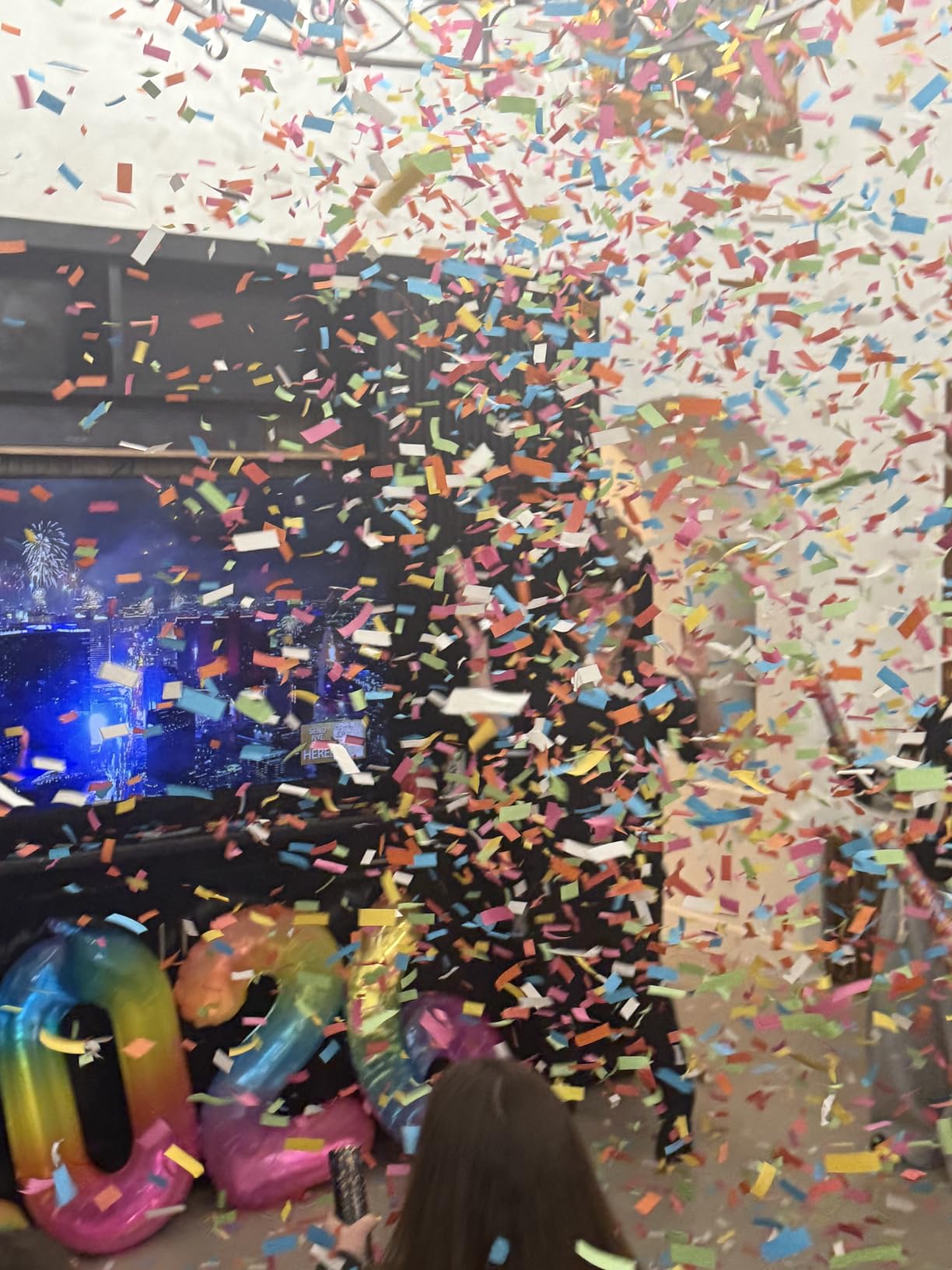 Money Confetti Cannon 12Pack Biodegradable 100 Dollar Bill Money Confetti 12inch Party Poppers for Celebration Opening Activities Birthday Graduation Business Signing customer photo 2
