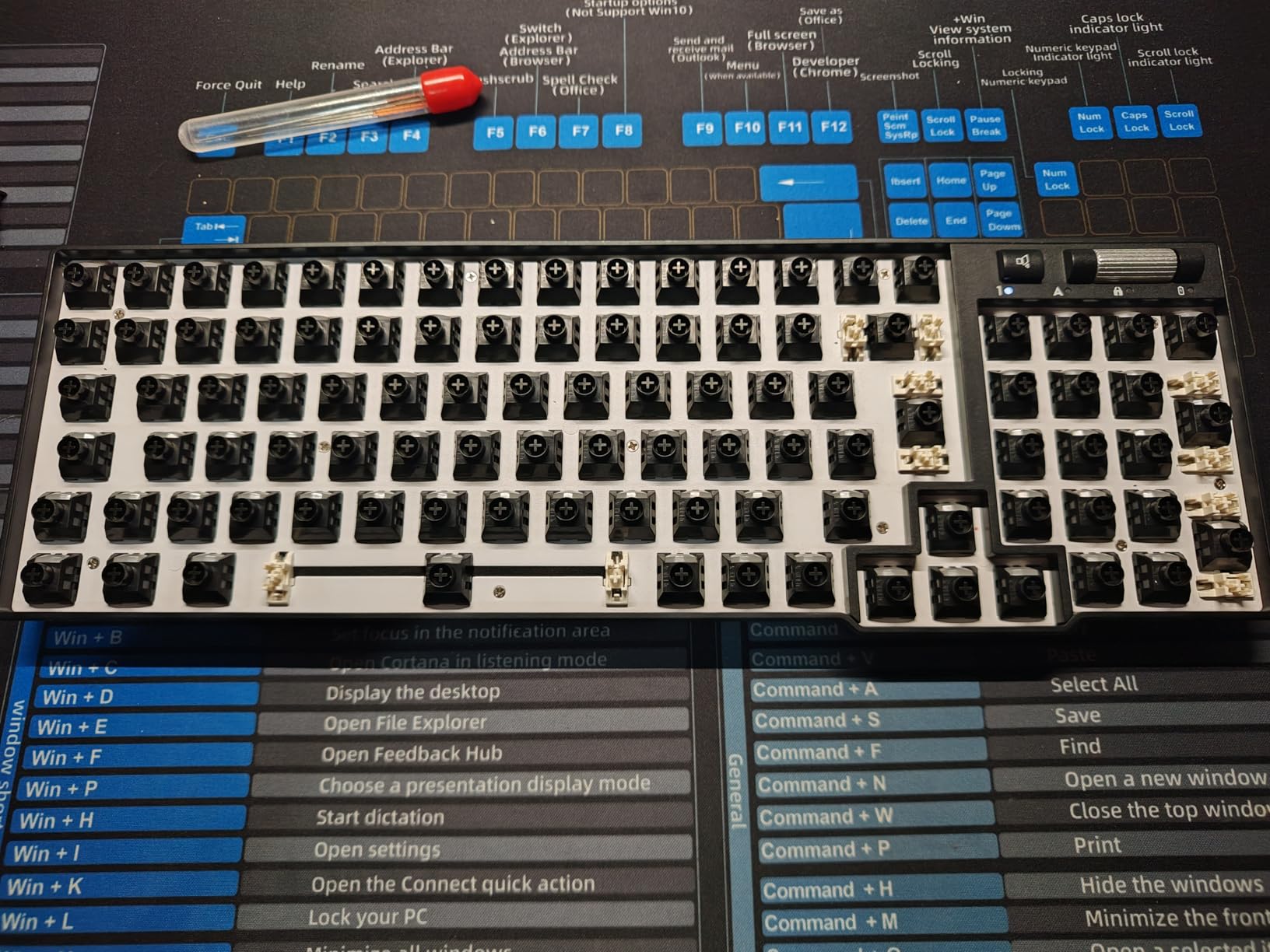 Kailh Box Black Switches for Mechanical Keyboard, 3-Pin 60gf Linear/Factory Lubed/Dust & Waterproof Switches (Kailh Box Black, 108Pcs) customer photo 2