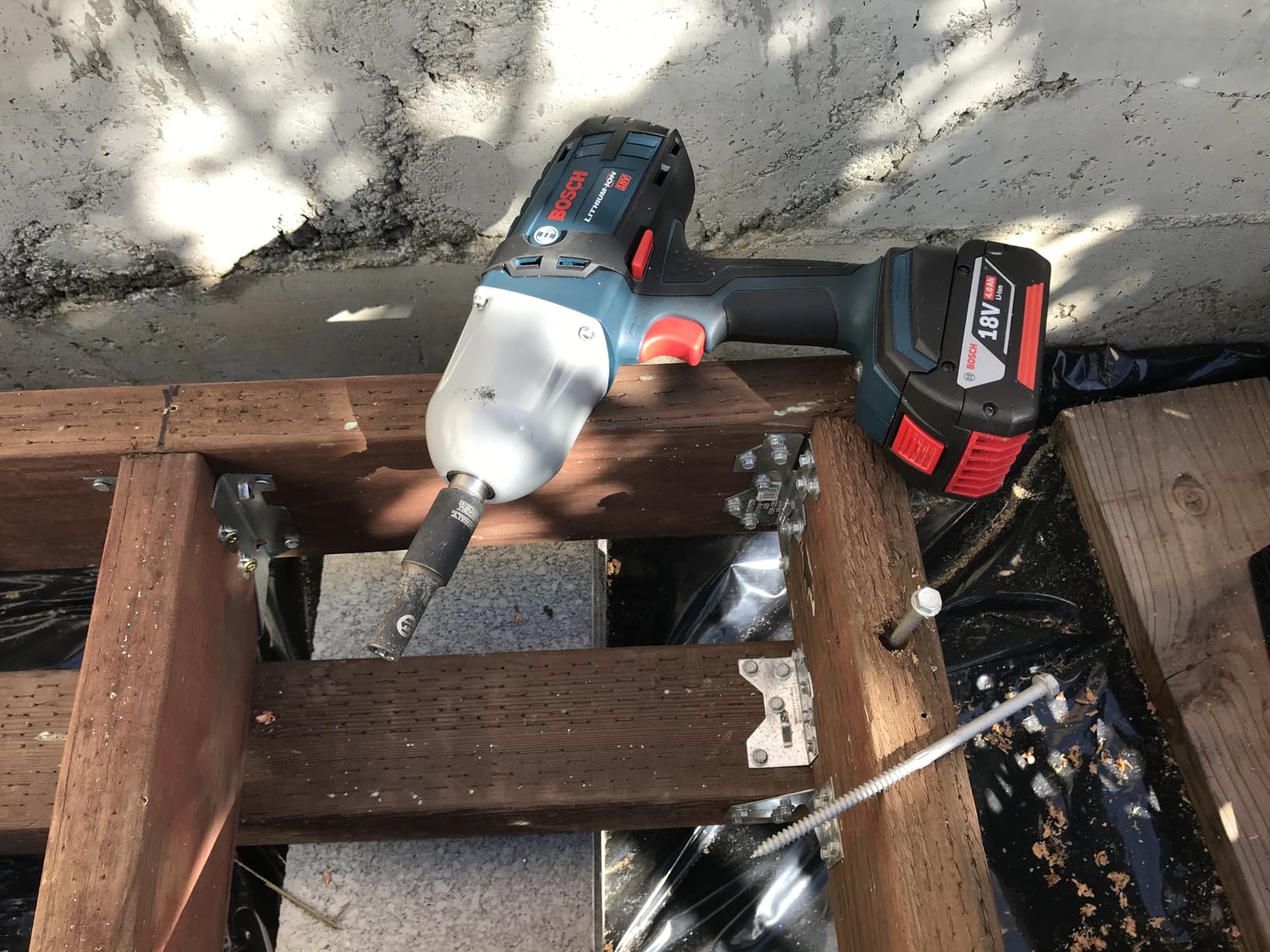 Bosch GBH18V-22N 18V Brushless SDS-plus Bulldog 3/4 In. Rotary Hammer (Bare Tool) customer photo 1