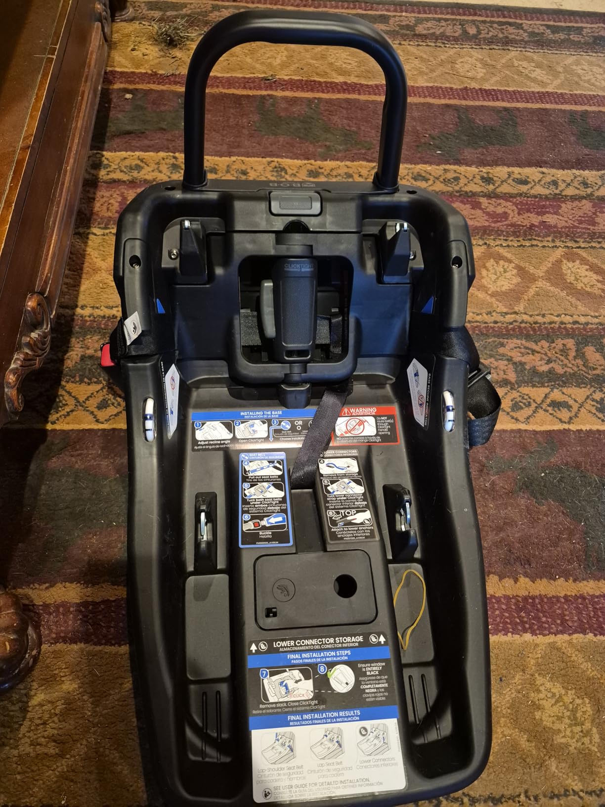 Wayfinder Travel System with Champ Infant Car Seat - Nightfall | Car Seat and Jogging Stroller With Wilder Base, Independent Dual Suspension & Air-Filled Tires; ClickTight Technology customer photo 1