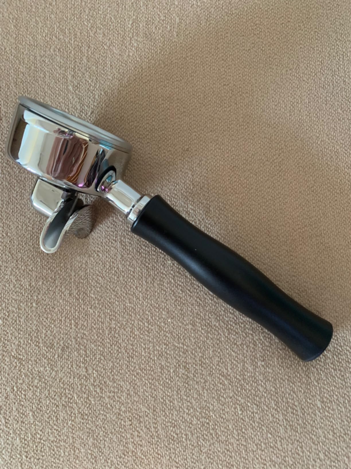 Normcore 54mm Double Spout Portafilter with Basket - Anodized Aluminum Handle and 18g Basket - Fit 54mm Breville/Sage Machines customer photo 1