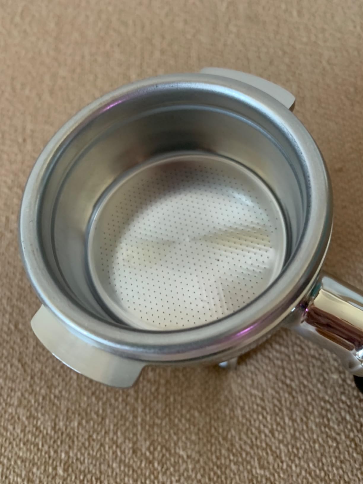 Normcore 54mm Double Spout Portafilter with Basket - Anodized Aluminum Handle and 18g Basket - Fit 54mm Breville/Sage Machines customer photo 2