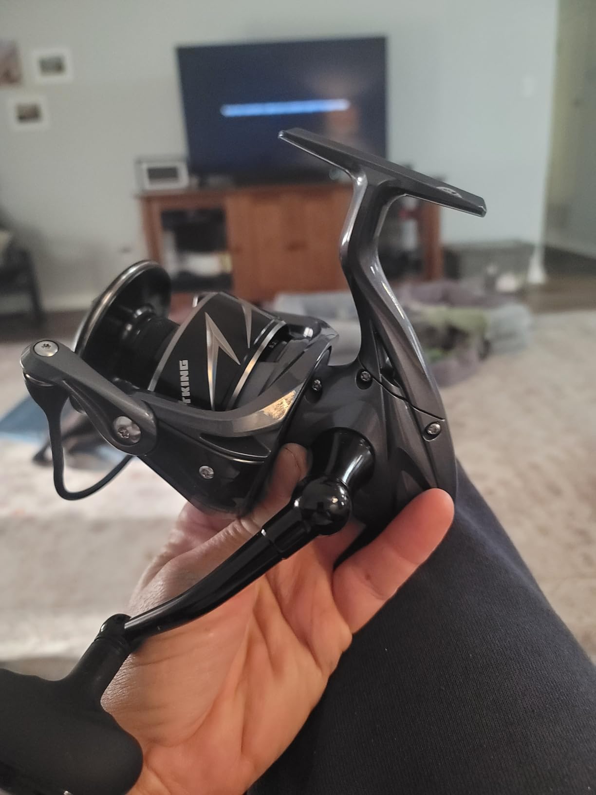 KastKing ReKon Saltwater Spinning Fishing Reel - Up to 55LBs Max Drag Big Game Fishing Reel - Innovative NyliTech Body- Water Resistant customer photo 1