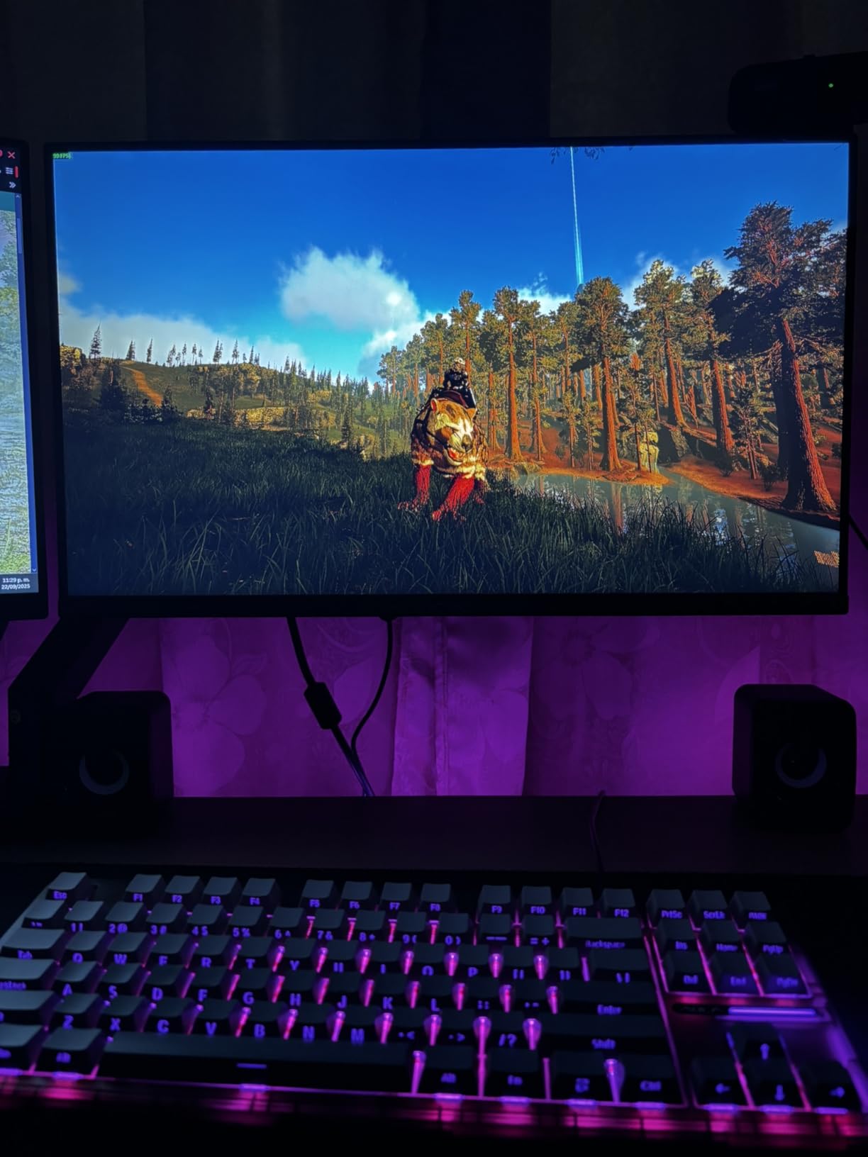 AULA F87 Pro Wireless Mechanical Keyboard, Tri-Mode BT5.0/2.4GHz/USB-C Hot Swappable Custom Keyboard, Pre-lubed Switches, Side Printed PBT Keycaps, 75% TKL RGB Backlit Gaming Keyboards customer photo 1