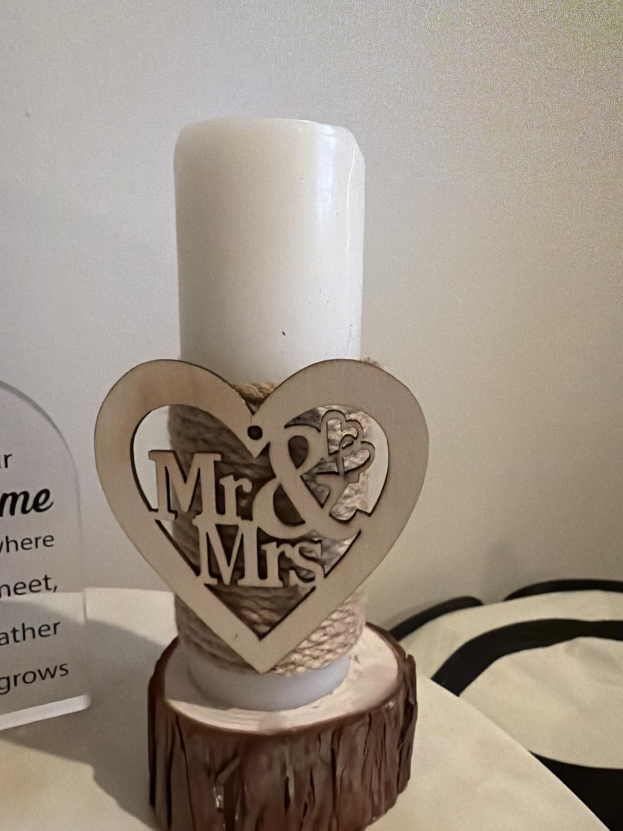 Conelist Unity Candles for Wedding Ceremony Set - 6.3
