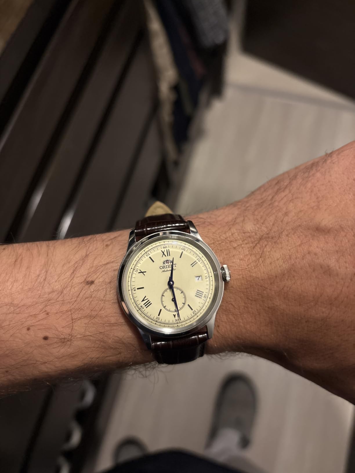 Orient Bambino Version 7 Small Seconds 38.4mm Automatic/Hand-Winding Dress Watch customer photo 1