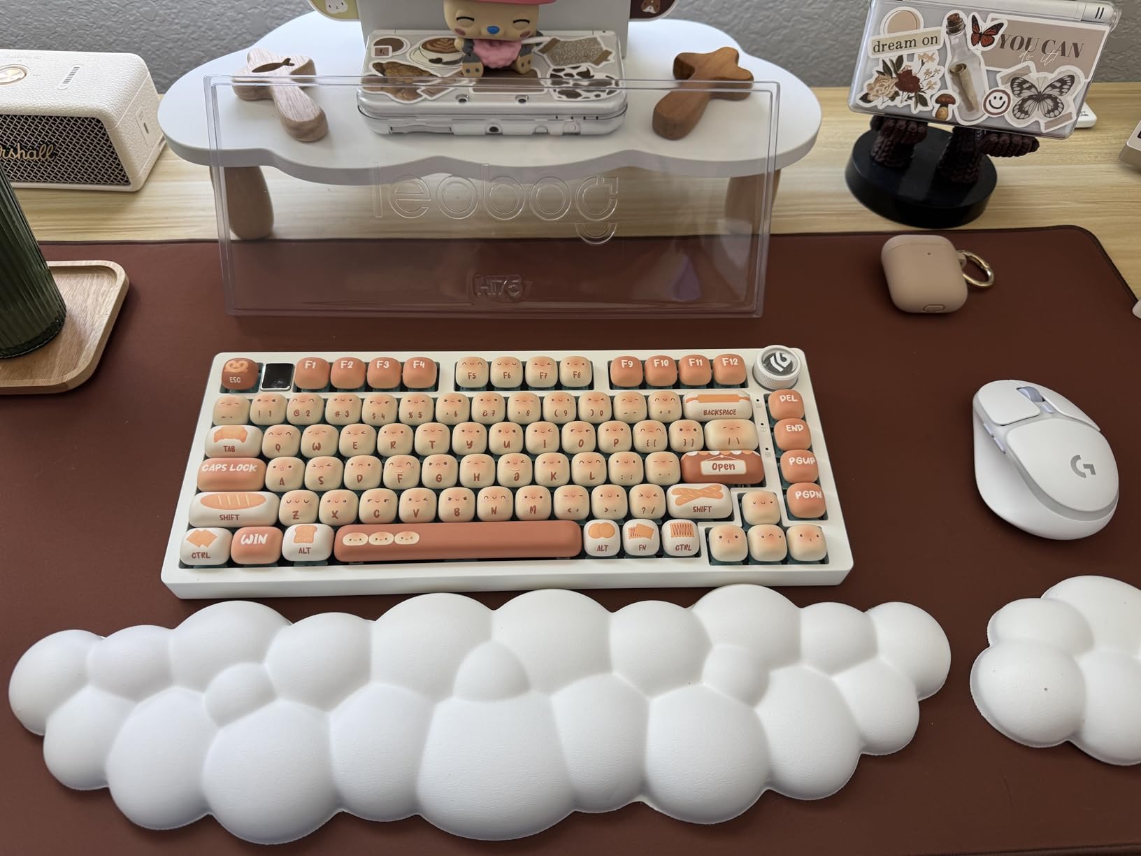 Akko PBT Keycaps Set, Bun Wonderland MOG Profile 138-Key Keycaps for Mechanical Keyboards customer photo 2