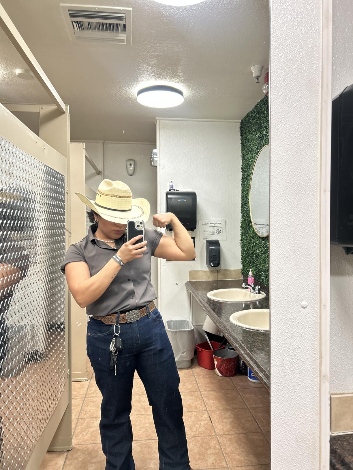 Wrangler Original Fit Active Flex Stonewash Jeans customer photo 2