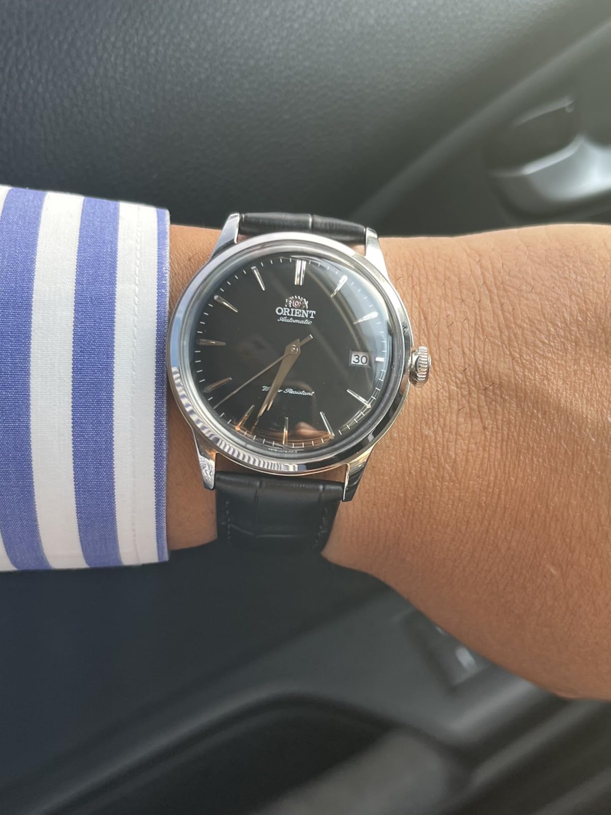 Orient Bambino Version 7 Stainless Steel Unisex Automatic Dress Watch customer photo 1