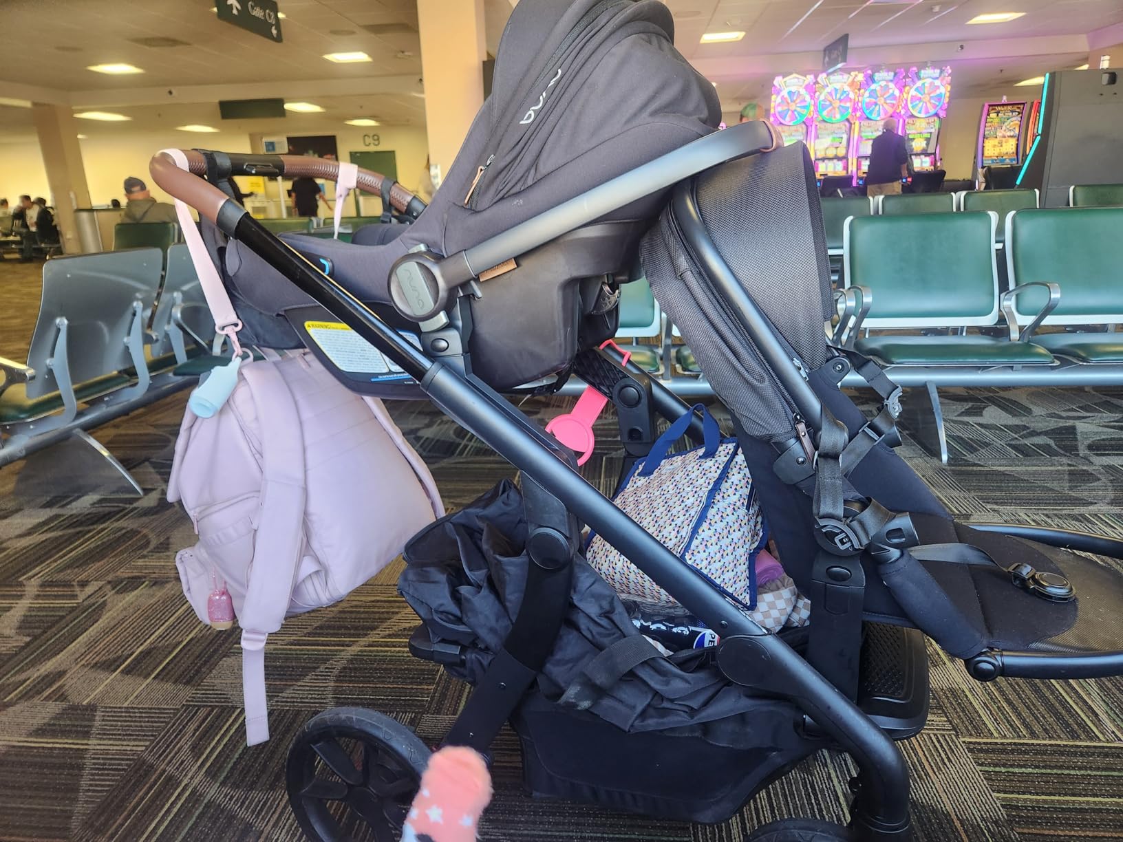 Momcozy ChangeGo Single to Double to Wagon Stroller, 23 Configurations | Carrycot and Seat Included with Large PU Wheels, All-wheel Suspension and an Extendable UPF 50+ Canopy customer photo 1