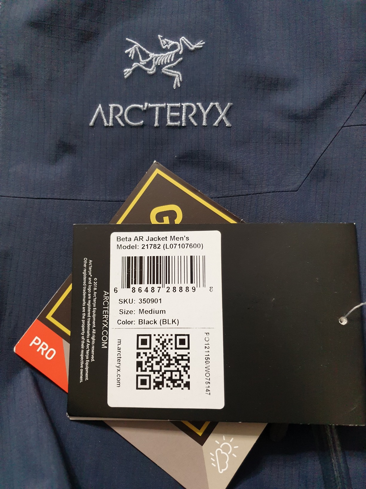 Arc'teryx Beta AR Men's Jacket | Gore-Tex Pro Shell customer photo 2