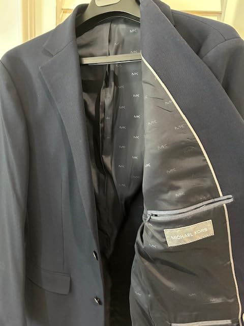 Michael Kors Men's Twill Koop Classic Regular, Big & Tall Sport Coat, Performance Fabric for comfort | Business & Casual Wear customer photo 1