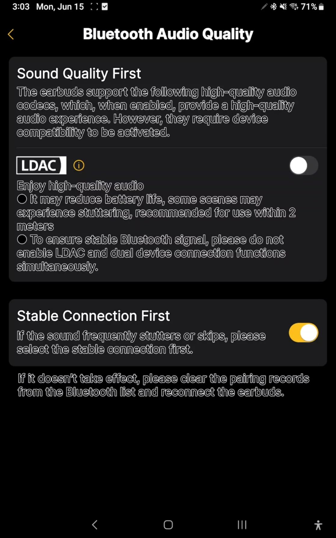 EarFun OpenJump Open Ear Headphones, Wireless Earbuds with Ergonomic Earhook, Hi-Res Sound, LDAC, 4 Mics ENC Call, 42H Playtime, Multipoint Connection, IPX7 Waterproof, Snug Fit for Workout, Running customer photo 2