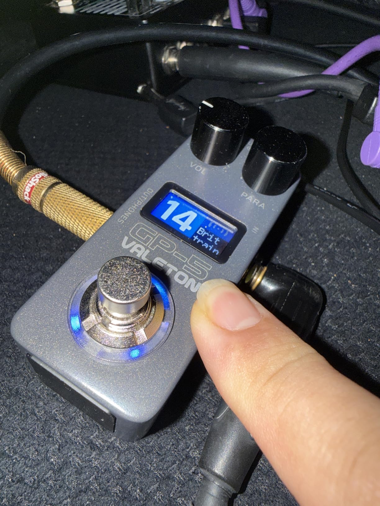 SONICAKE Fuzz Guitar Pedal Mini Fuzzy Effect Pedal for Electric Guitar and Bass, 3 Classic Muff Sound, True Bypass - Fazy Sandwich customer photo 1