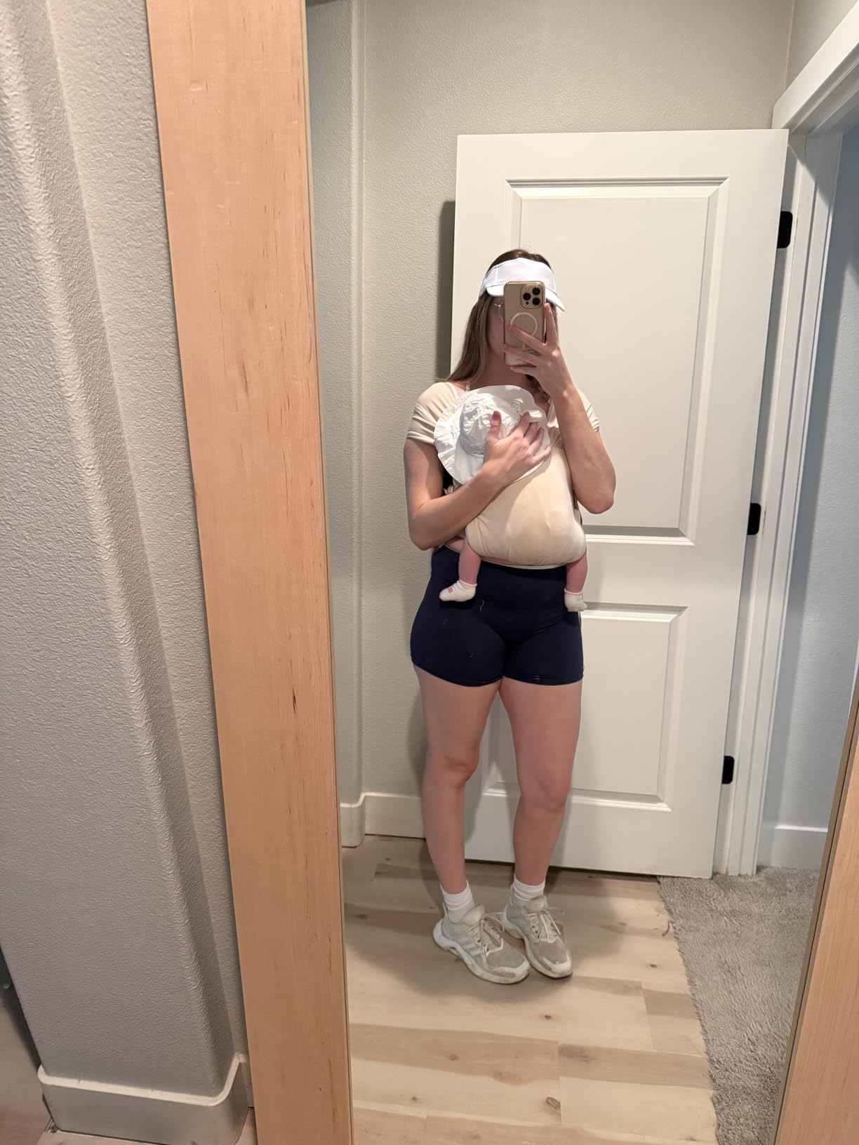 WildBird - Aerial Buckle Wrap - 0-6 Months - Standard (XS-XL) Sparrow - Newborn Baby Carrier - Front Carry - Soft Fabric, Straps, Head Support, Padded Waist Belt - Baby Essentials - New Mom Gifts customer photo 1