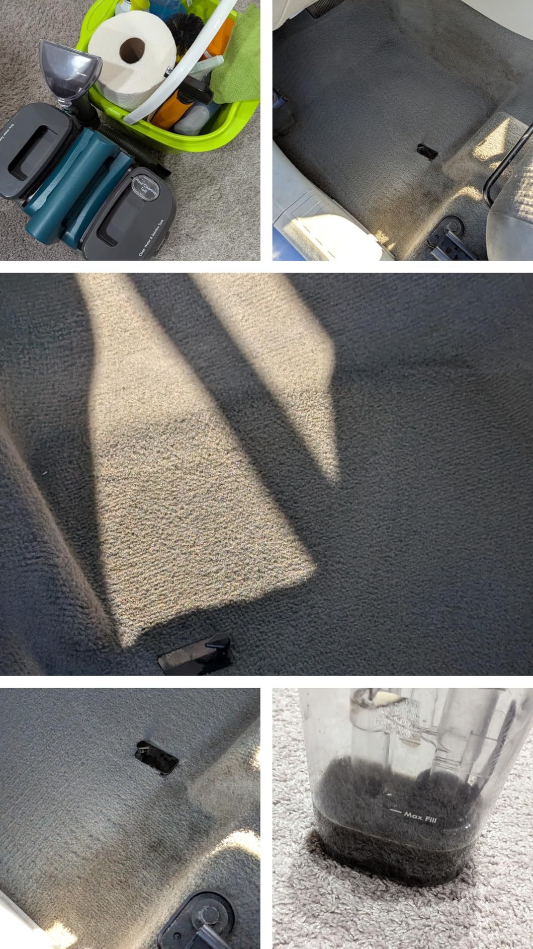 Kenmore KW1090 SpotLite Go 24V Cordless Brushless Portable Carpet Spot Cleaner, 16Kpa Power Suction, 55Mins Runtime with Hose Cleaning Tool for Pets, Area Rugs & Couches customer photo 1