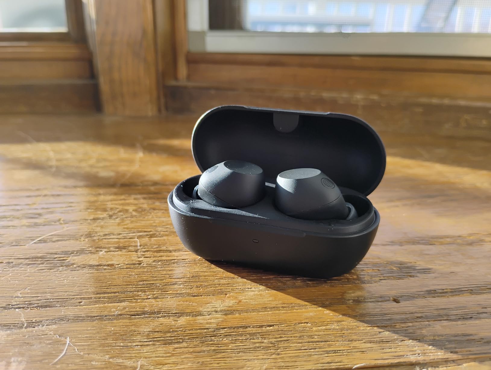 Sony WF-C710N Truly Wireless Noise-Canceling Earbuds with up to 30-Hour Battery Life, Lightweight and Secure, White | Active Noise Canceling, Up to 30-Hour Total Battery, Quick Charge 5 Minute=1hr, IPX4, Bluetooth 5.3 customer photo 1