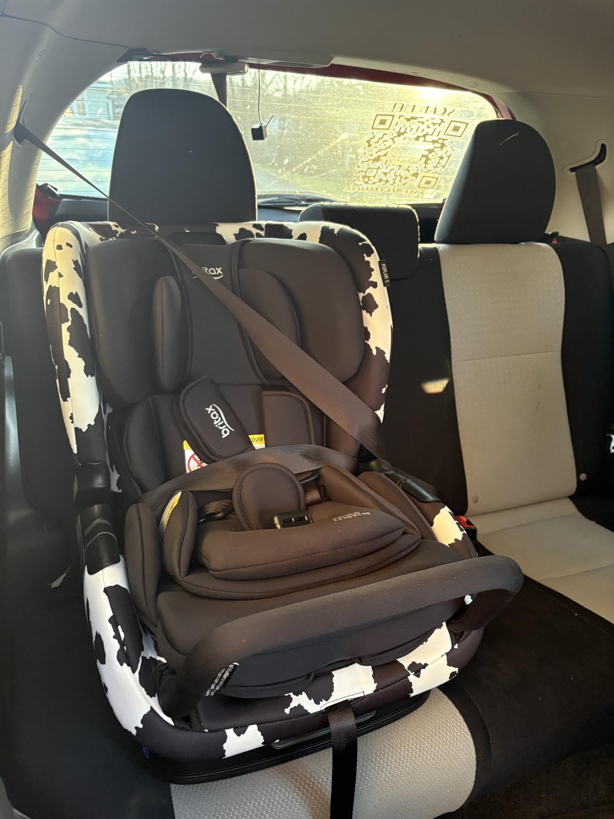 Britax Poplar S Convertible Car Seat, Slim 17-Inch Design - Stone Onyx customer photo 1