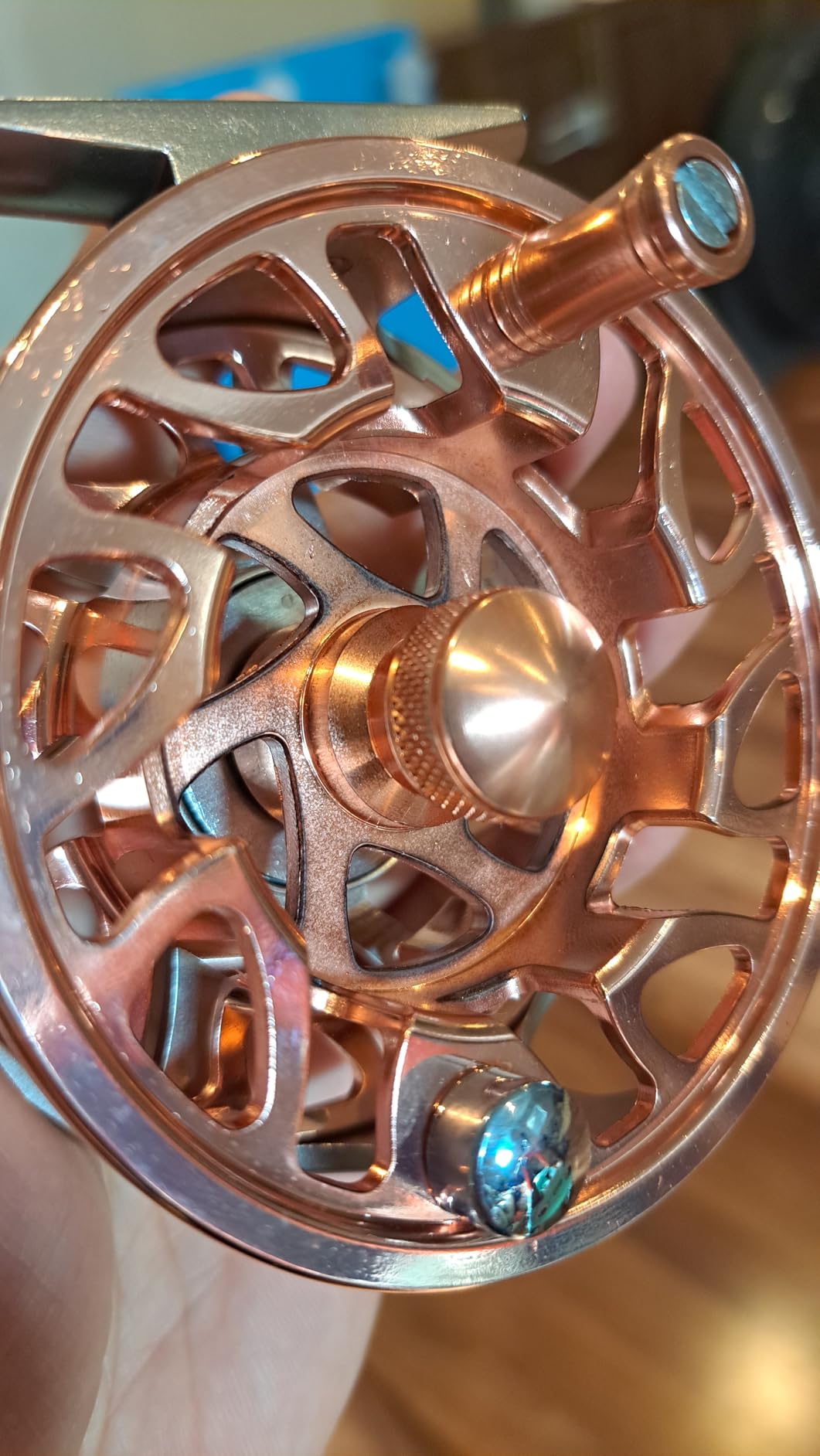 Sougayilang Fly Fishing Reel, CNC-Machined Aluminum Alloy, 5/6 Weight, Lightweight Trout Reel customer photo 2