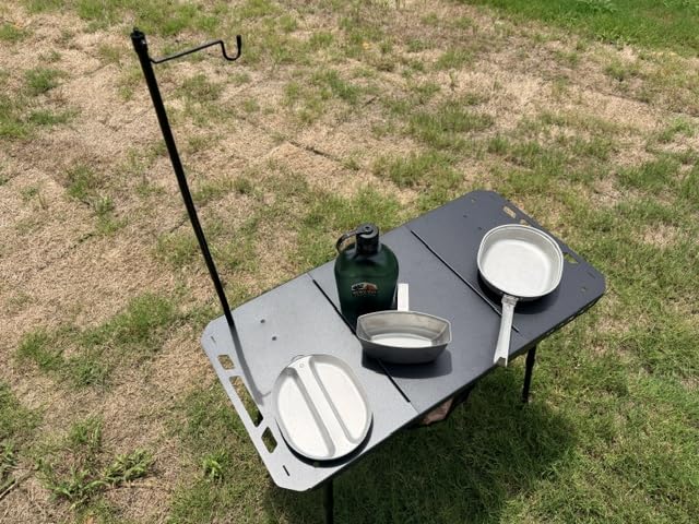 Naturehike Tactical Camping Table with Adjustable Height, Collapsible Table Lightweight with Carry Bag for Camping, Travel expeditions, Hiking, Picnics, BBQs & Beach Trips customer photo 1