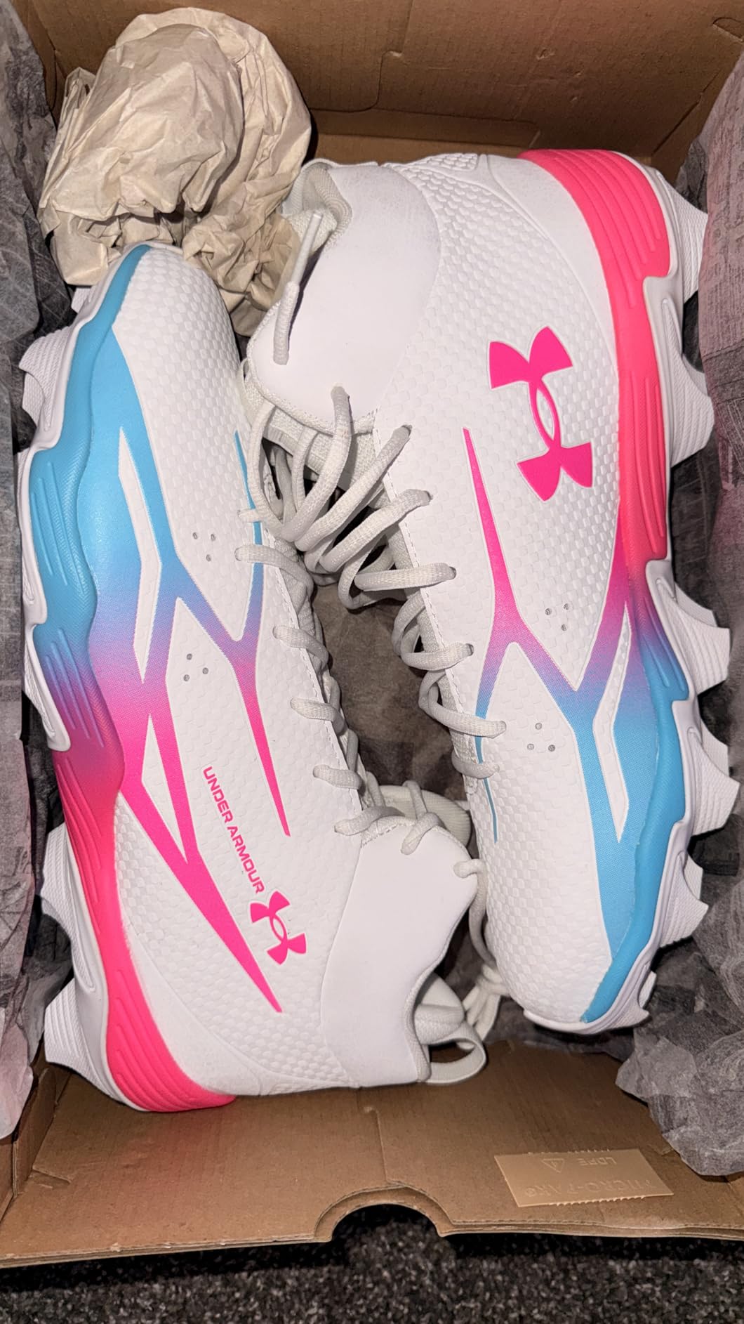 Spotlight Hammer Football Cleats customer photo 1