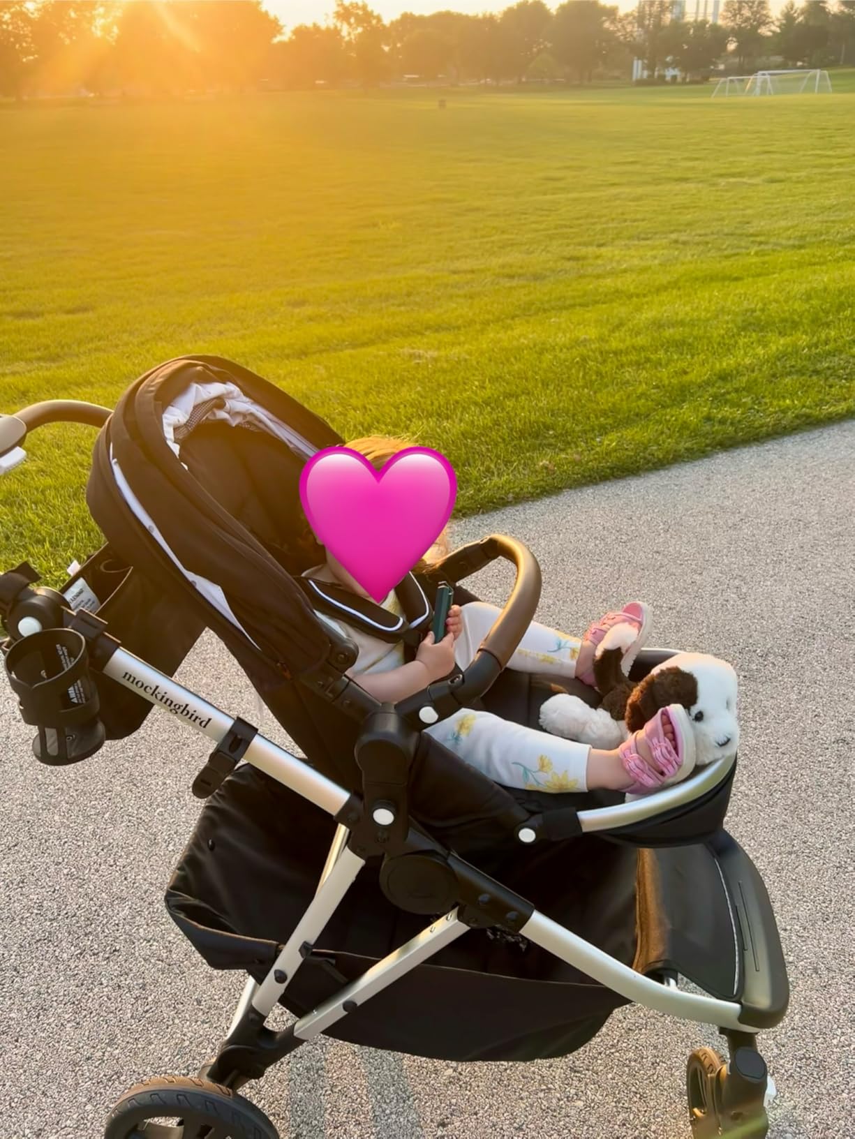 Mockingbird Single-to-Double Stroller 3.0 - Convertible Full Size Baby Stroller for 1, 2, or 3 Kids with 44 Possible configurations, Travel System Compatible - Black Windowpane customer photo 1