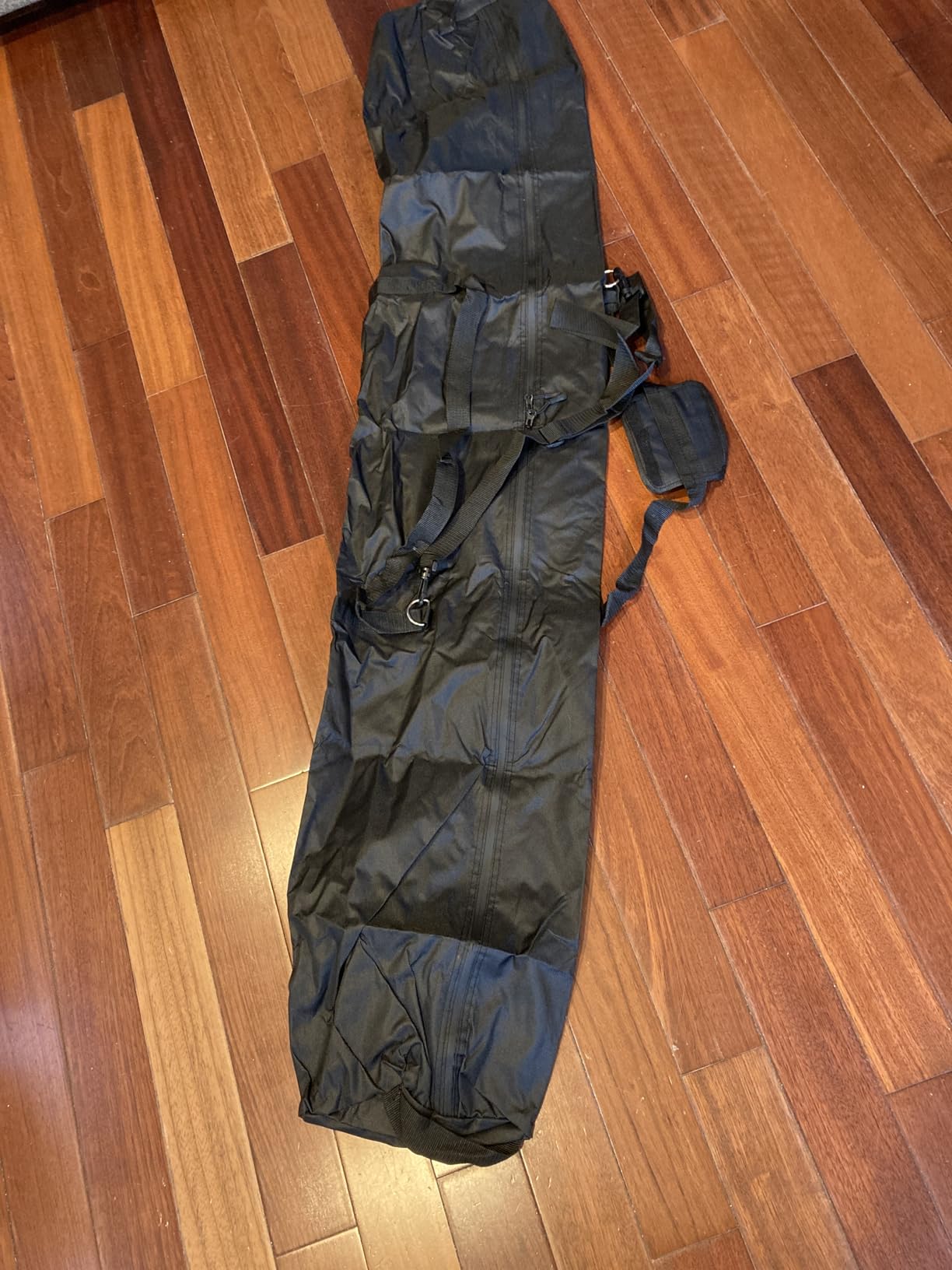 Patio Umbrella Storage Bag, Upgraded 900D Large Beach Umbrella Bag with Padded Carry Strap and Double Open Waterproof Zipper, Universal Pool Umbrella Sleeve customer photo 1