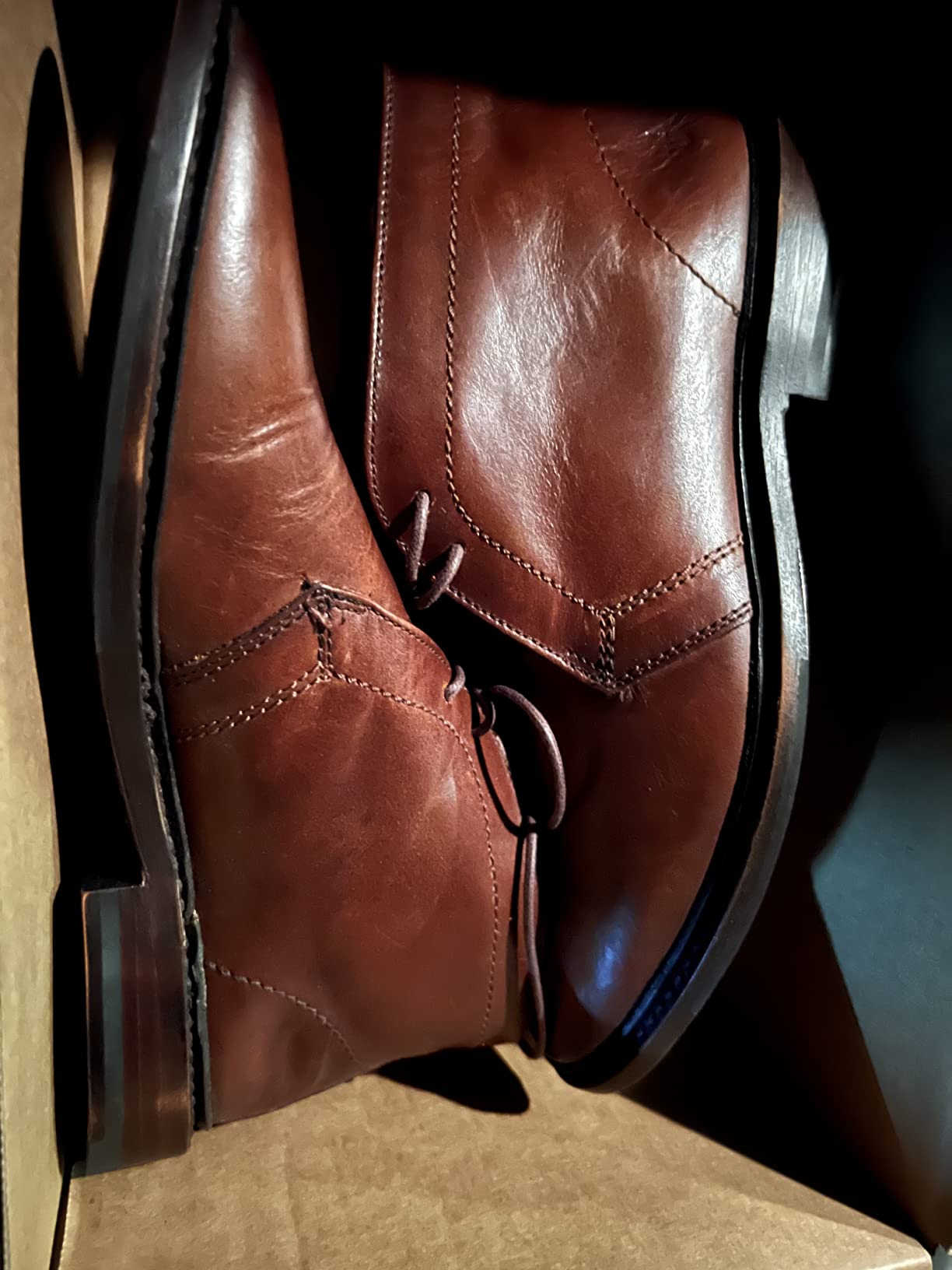 Frye Paul Chukka Boots - Men's Classic Leather Ankle Boot with Durable Rubber Sole and Lace-Up Design for Everyday Wear customer photo 1