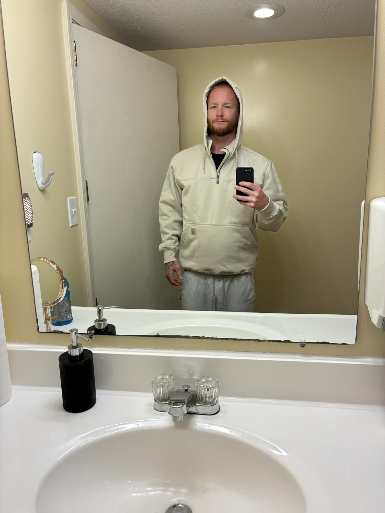 Carhartt Men's Paxton 1/4-Zip Sweatshirt customer photo 2