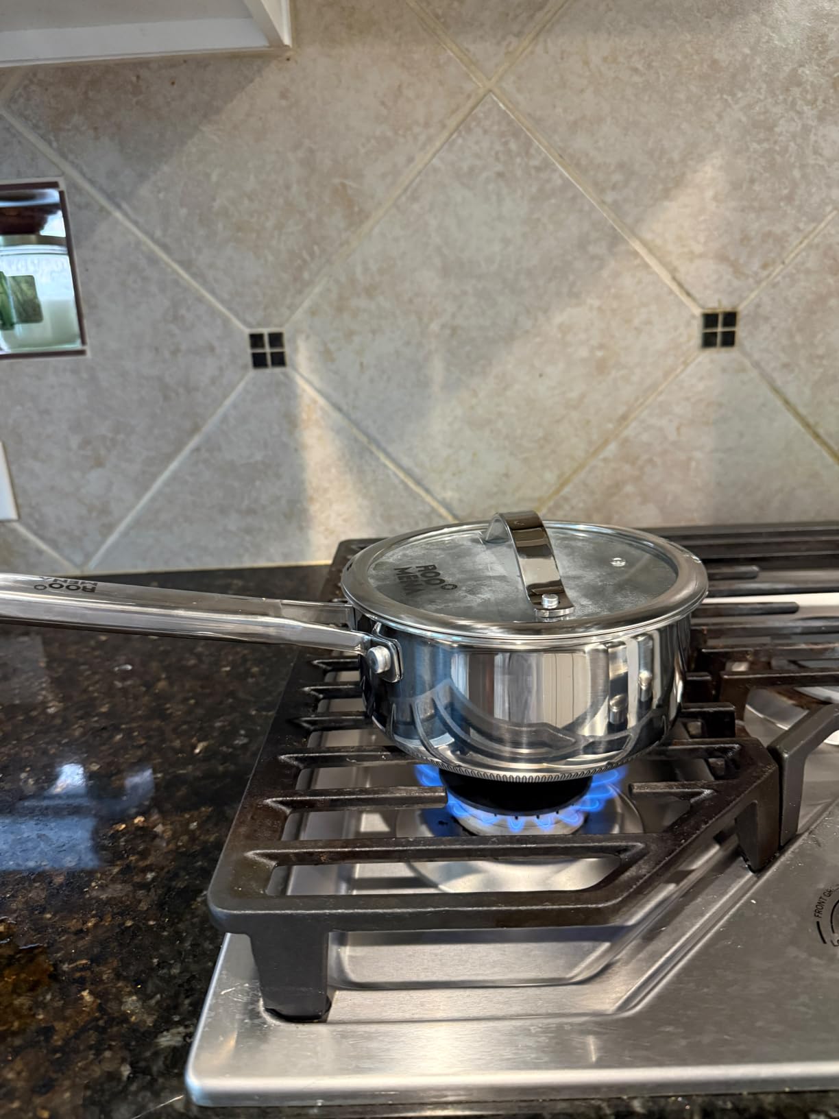 Pots and Pans Set Hybrid Stainless Steel, 17PC Nonstick Tri-Ply Cookware Set w/Frying pan, Dishwasher & Oven Safe, PFOA-Free, Metal Utensil Safe, Suitable for All Cooktops customer photo 1