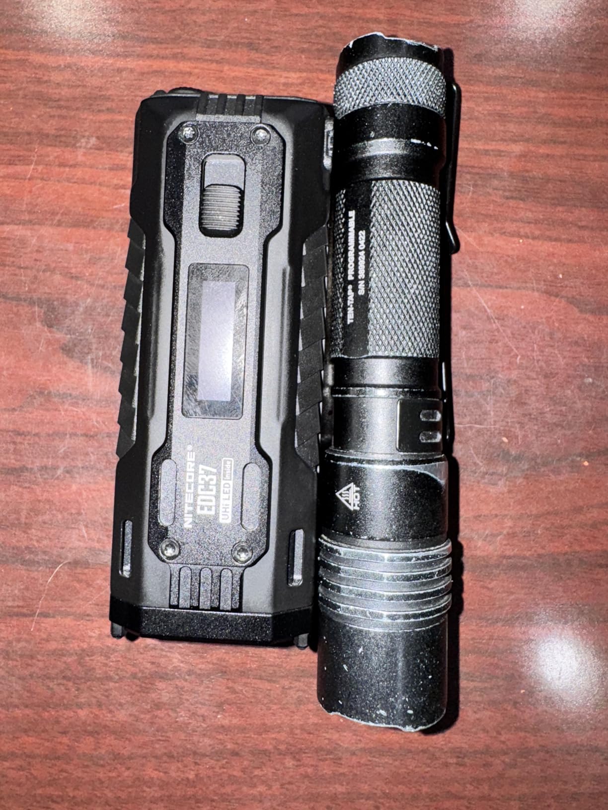 Nitecore EDC37 8000 Lumens Flat Shape Flashlight, USB-C Fast Charging with Digital OLED Display and Safety Lock customer photo 1