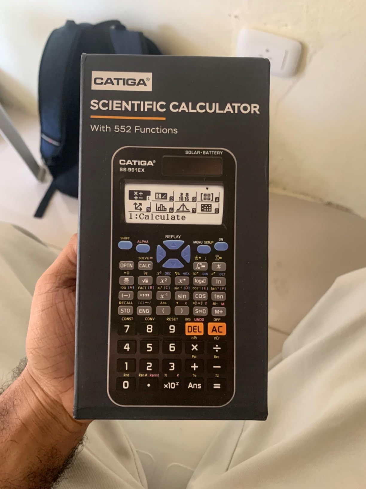 TOVO Scientific Calculator with Graphic Functions, 360+ Functions Graphing Calculator for Students, Large 3