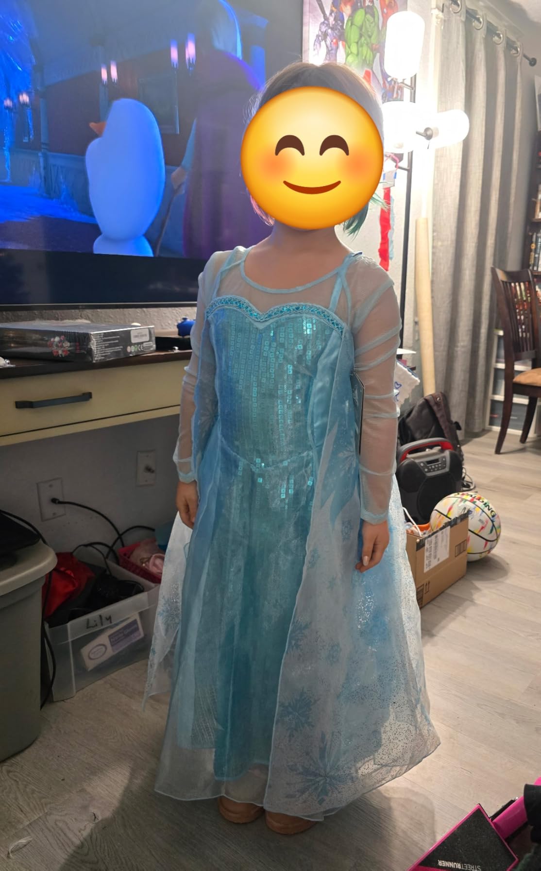 DISNEY STORE Official Princess Halloween Costume for Kids - Disney Princess Dresses - Dress up Clothes for Pretend Play customer photo 2