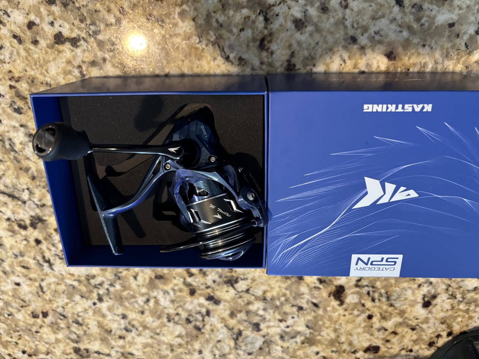 KastKing Kestrel SE Spinning Fishing Reel - 5oz Ultralight SFS, 7+1 MaxiDur BB, 13.2 Lbs Max Drag customer photo 2