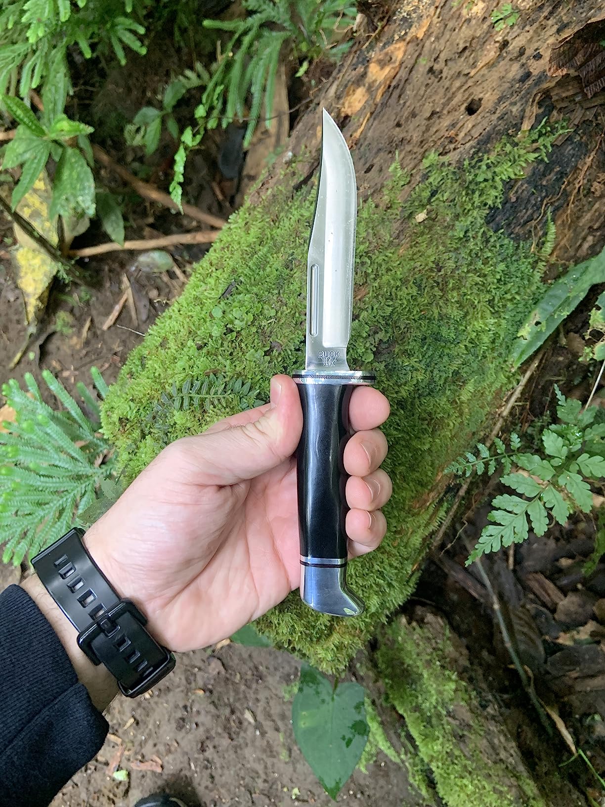 Buck Knives 117 Brahma Hunting Knife, 4-1/2