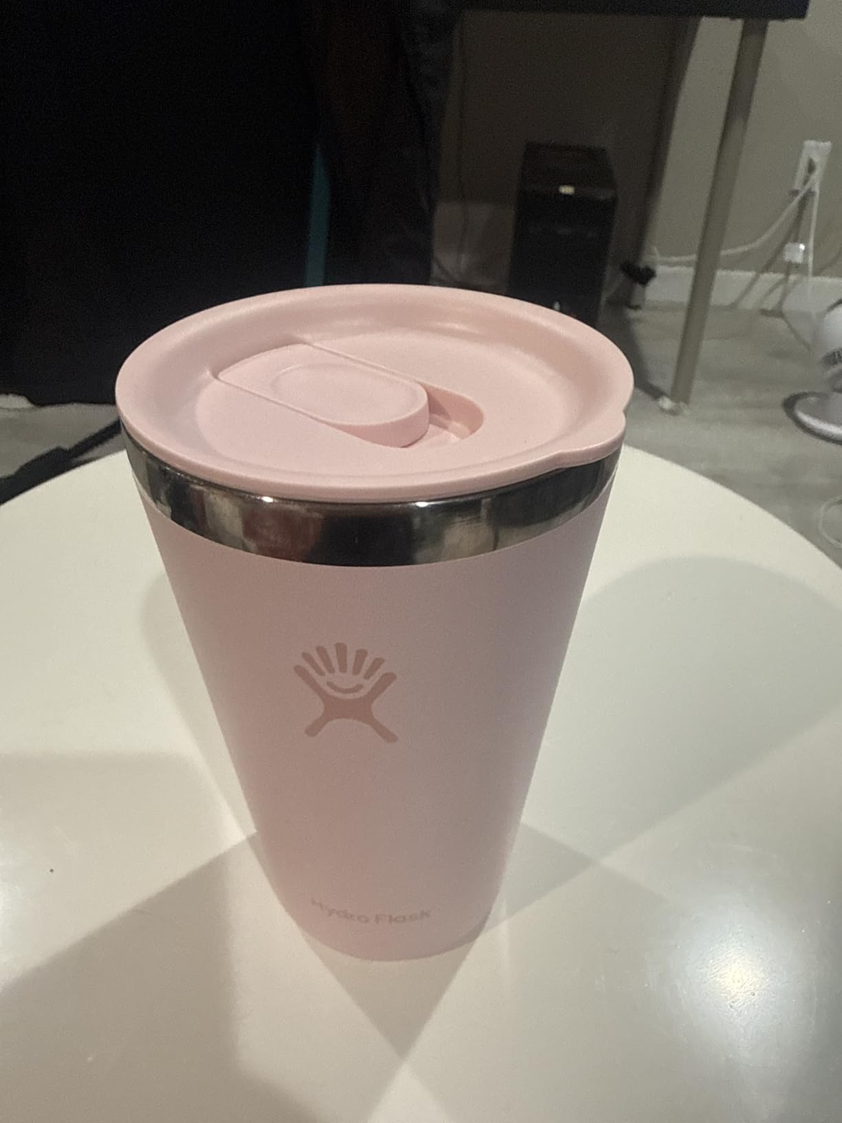 Hydro Flask All Around Tumbler Press-In Lid, Insulated Travel Mug, Stainless Steel Coffee Cup 16 Oz Cloud Pink customer photo 2