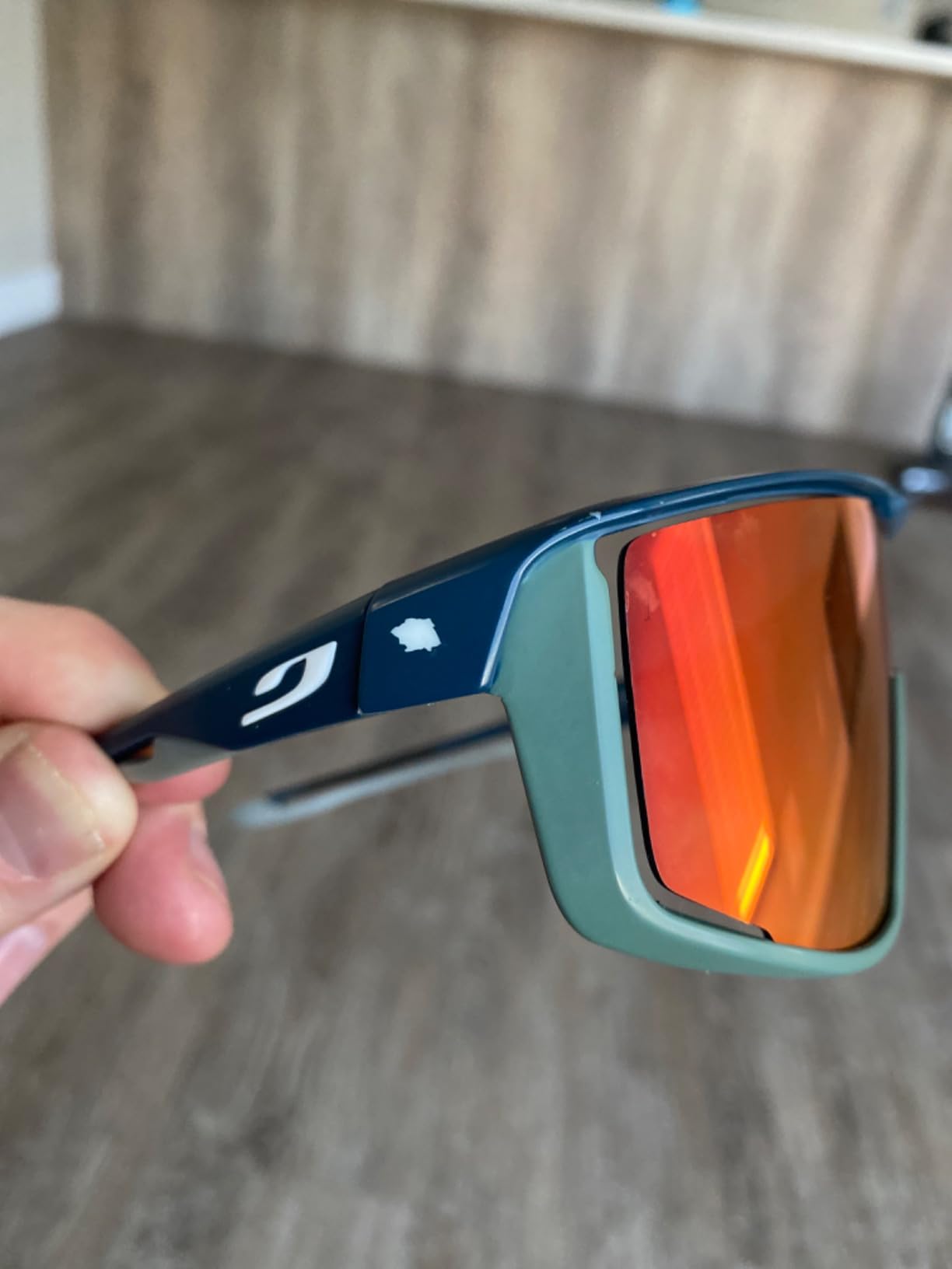 Julbo Fury Performance Sunglasses for Men & Women w/Full Venting, Panoramic View for Active Sports - 100% UV Protection customer photo 2