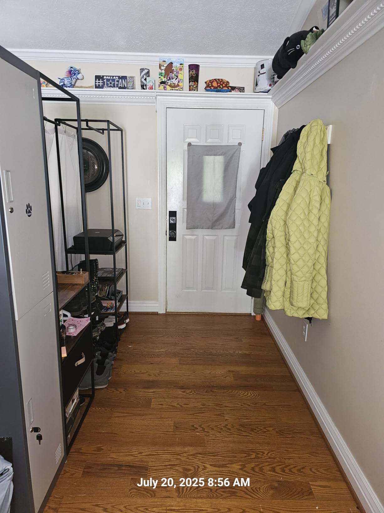 SONGMICS Portable Closet Wardrobe, Clothes Rack, Closet Organizers and Storage, Freestanding Clothing Rack with 7 Shelves, 2 Hanging Rods, Metal Frame Rack, for Bedroom, Entryway, Black ULGR010BZ03S customer photo 2
