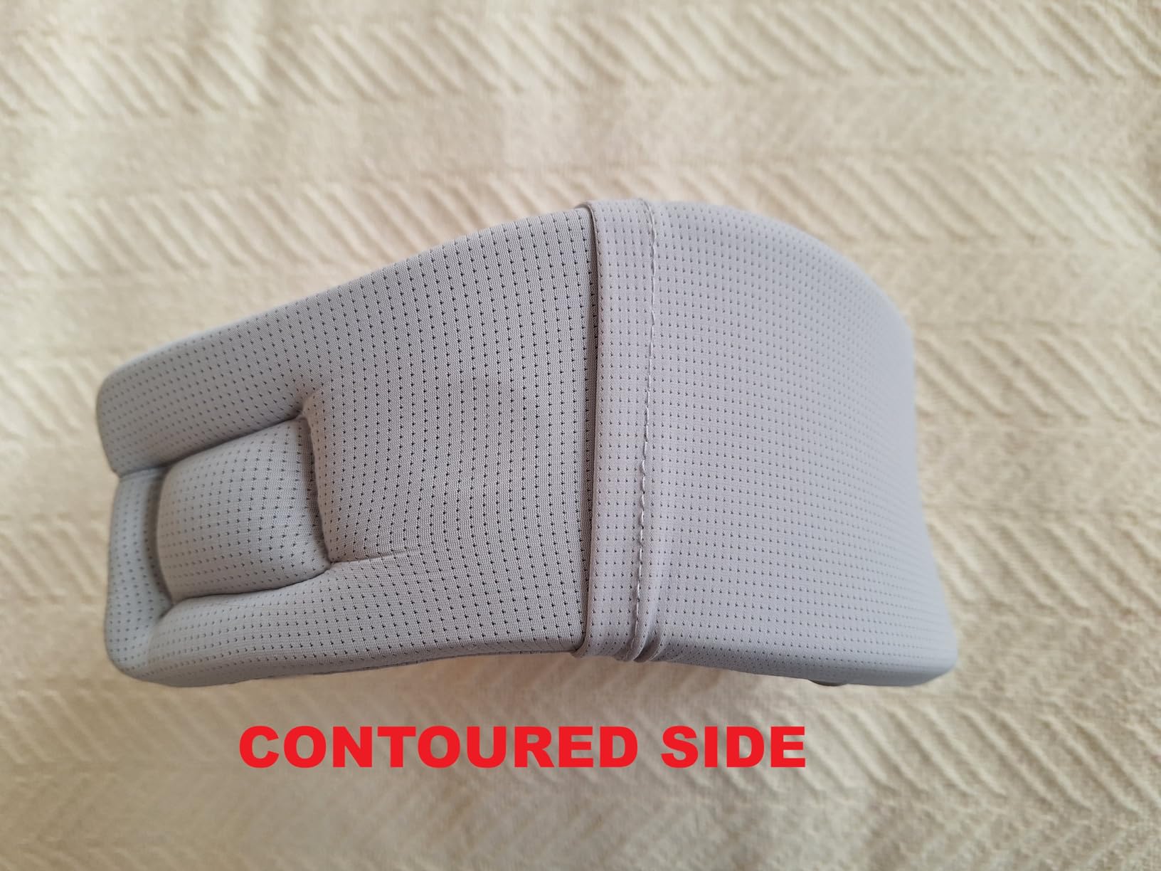 Ice Silk Neck Brace - Soft, Breathable Cervical Collar for Pain Relief & Posture Correction - Anti-Snoring Support for Comfortable Sleep - Ideal for Office Workers customer photo 1
