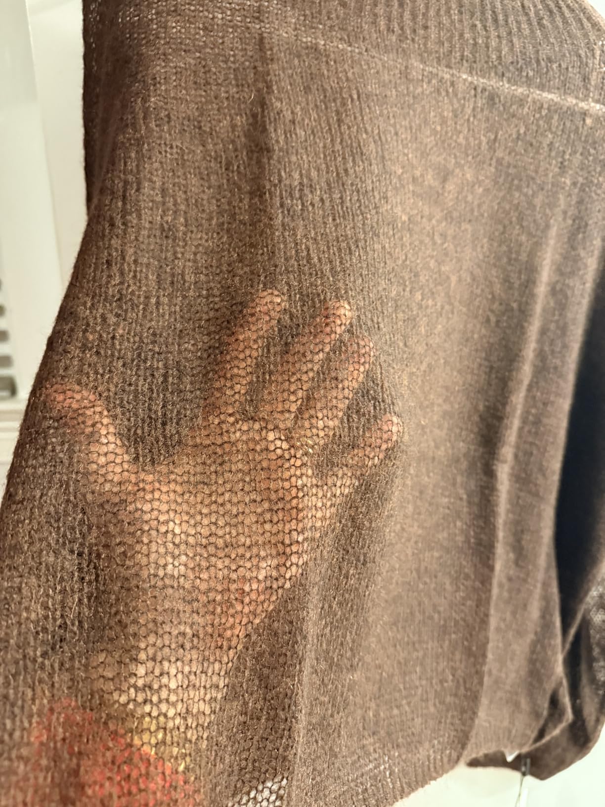 Silk Cashmere Blend Sweater for Women, Lightweight Crewneck Knit Pullover Jumper for Spring Layering customer photo 1