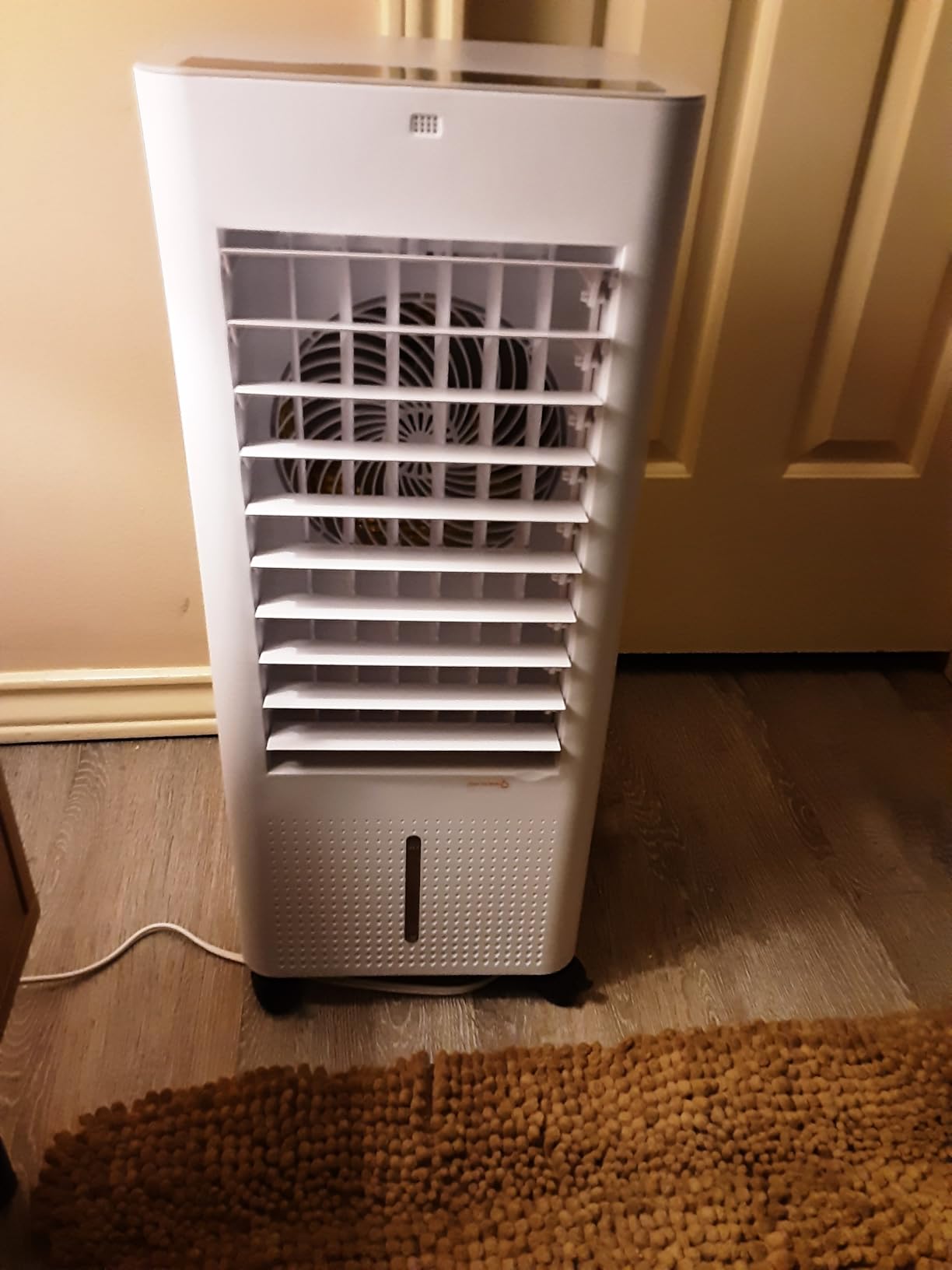 PNTCK Portable Air Conditioners, 3 IN 1 Evaporative Air Cooler with 2 Ice Packs, 2.1Gal Tank, 3 Speeds, 4 Modes, Remote & 12H Timer, Oscillating Swamp Coolers for Large Room, Home Office, Bedroom customer photo 1