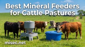 Best Mineral Feeders for Cattle Pastures