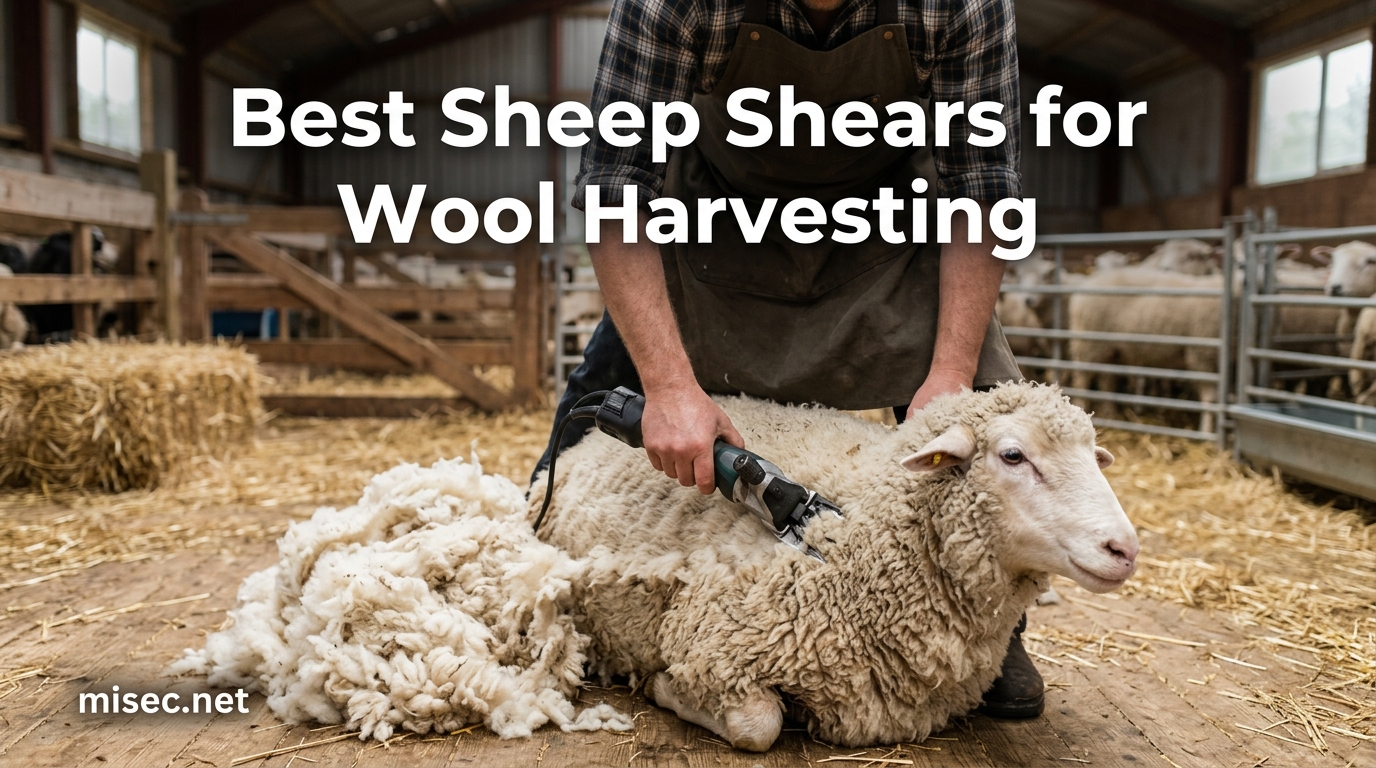 Best Sheep Shears for Wool Harvesting