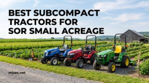 best subcompact tractors for small acreage