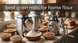 best grain mills for home flour