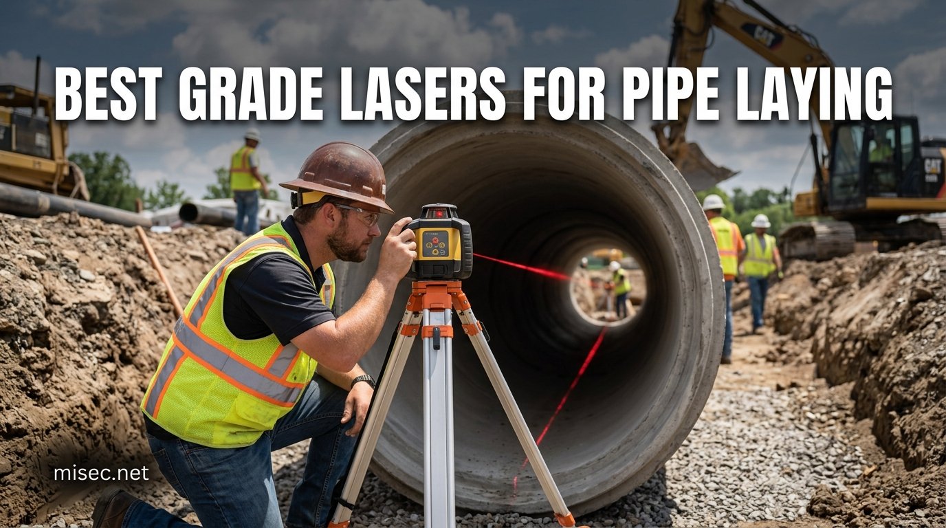 best grade lasers for pipe laying